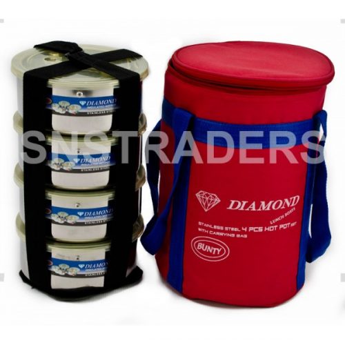 Diamond Stainless Steel Hot Pots with Insulated Bags
